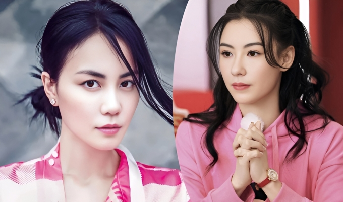 Vương Phi và Trương Bá Chi. Ảnh: Weibo