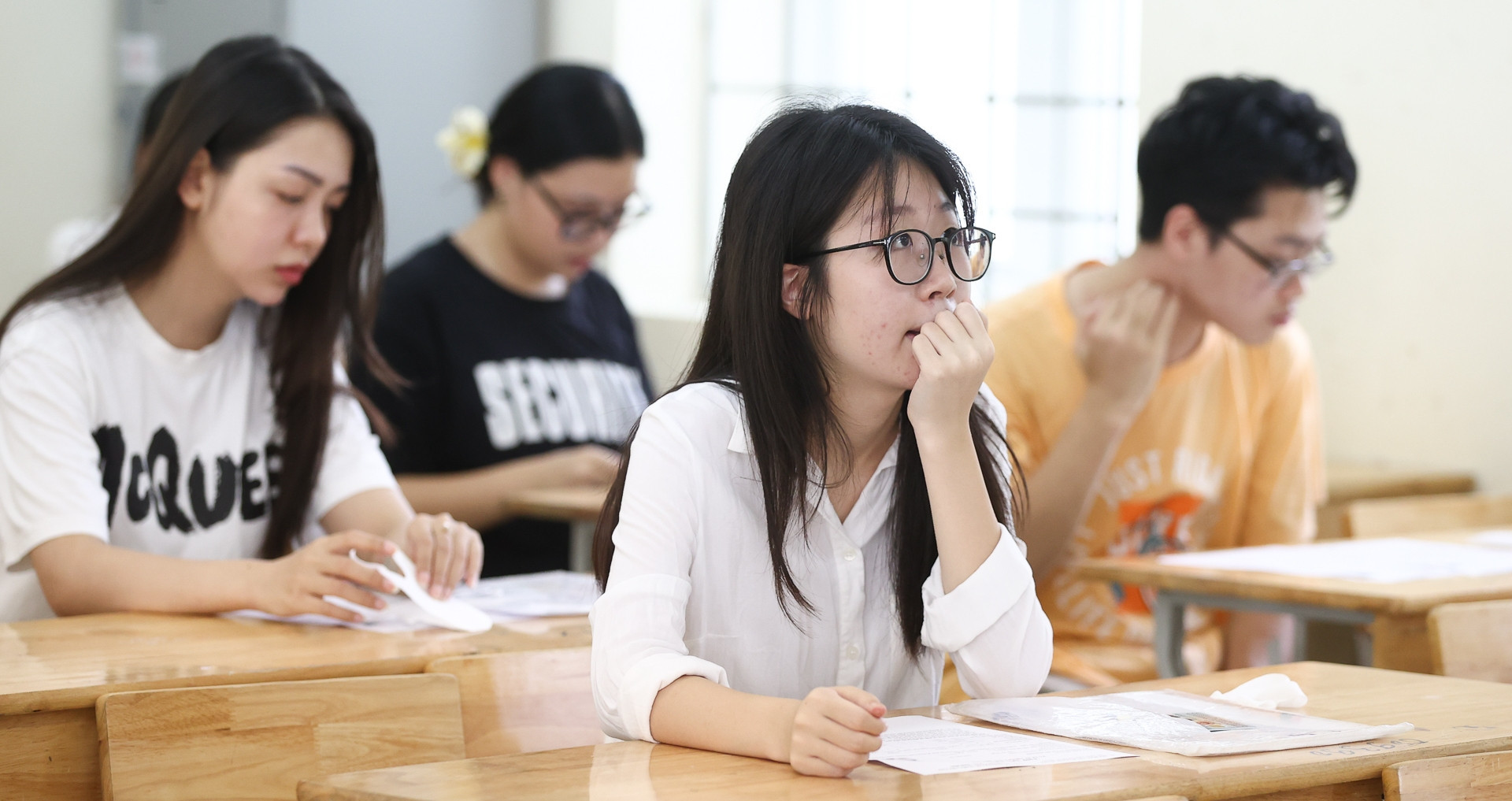 Thí sinh tham gia kỳ thi tốt nghiệp THPT năm 2025. Ảnh: Phạm Hải