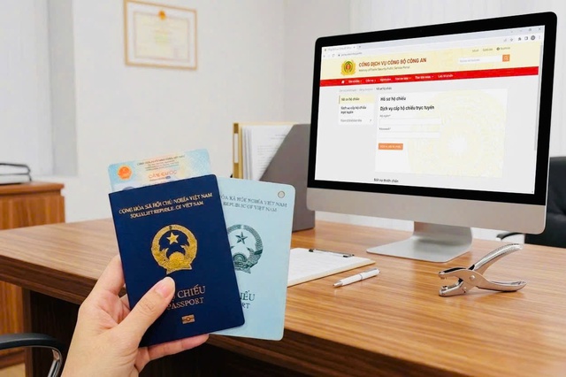 Hiện nay, thủ tục làm hộ chiếu phổ thông chủ yếu thực hiện trực tuyến (online). Ảnh minh họa: TL