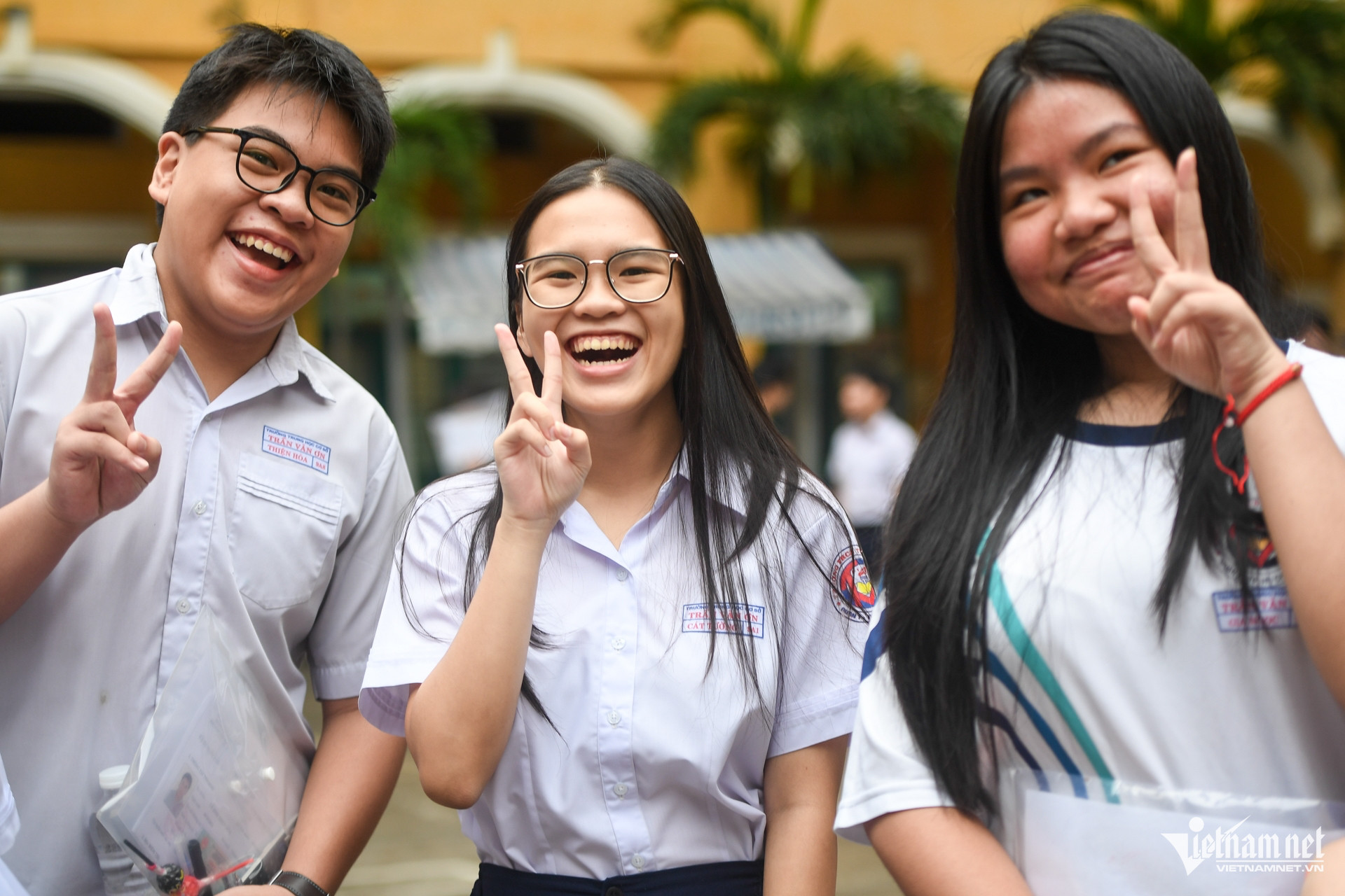 Thí sinh thi lớp 10 TPHCM. Ảnh: Nguyễn Huế