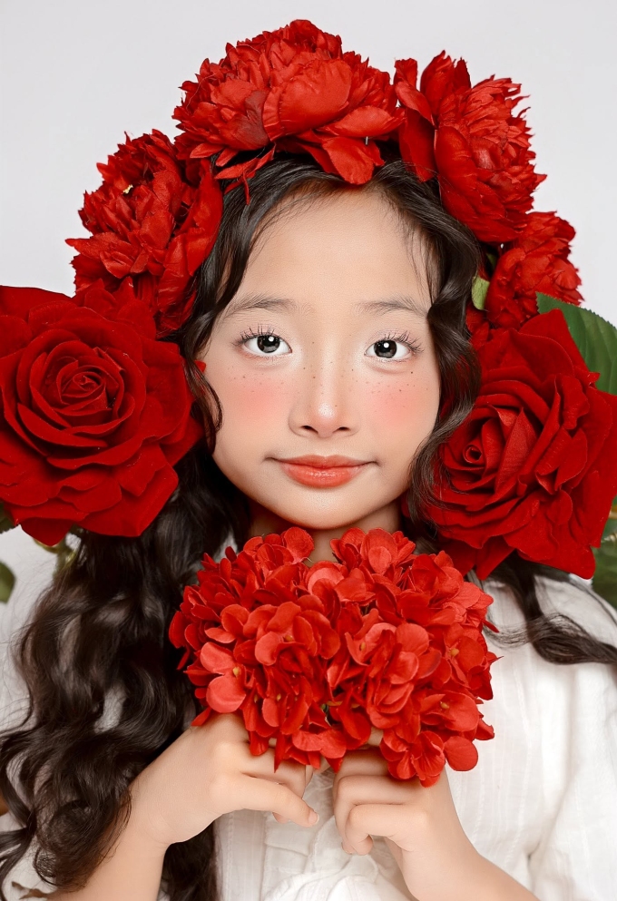Anna nhà Khánh Thi - Phan Hiển tuổi lên 8 - 8