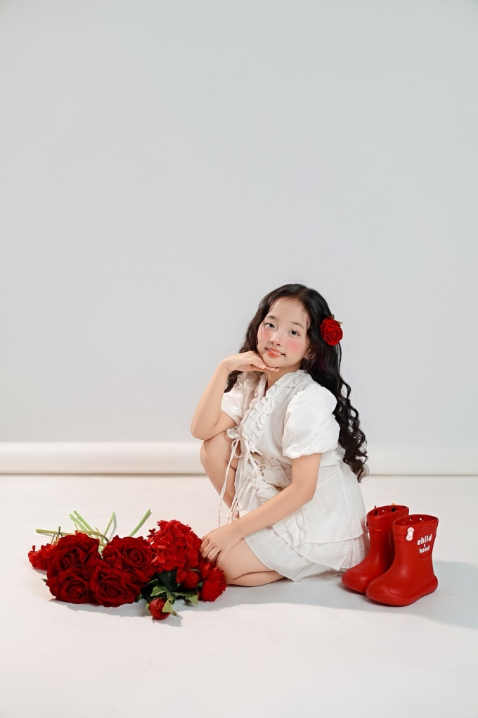 Anna nhà Khánh Thi - Phan Hiển tuổi lên 8 - 7