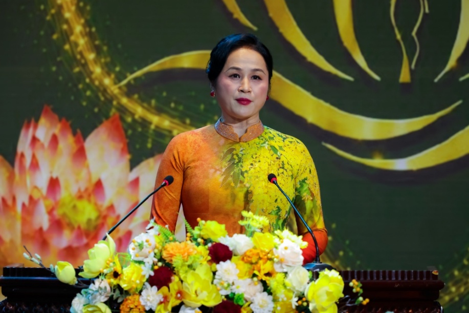 Bà Thái Thị Lan Hương - Trưởng ban tổ chức cuộc thi Hoa hậu Văn hóa Việt Nam toàn cầu 2026.