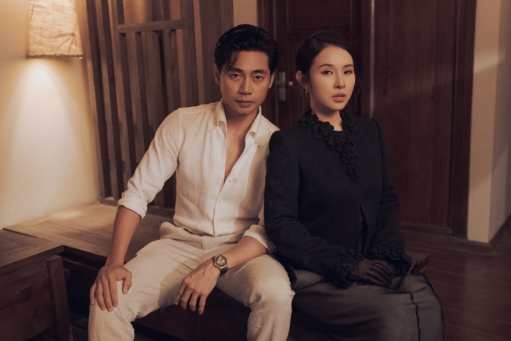 Trong MV, Bảo Trâm vào vai người phụ nữ có tình cảm với người đàn ông đào hoa (Lợi Trần thủ vai).