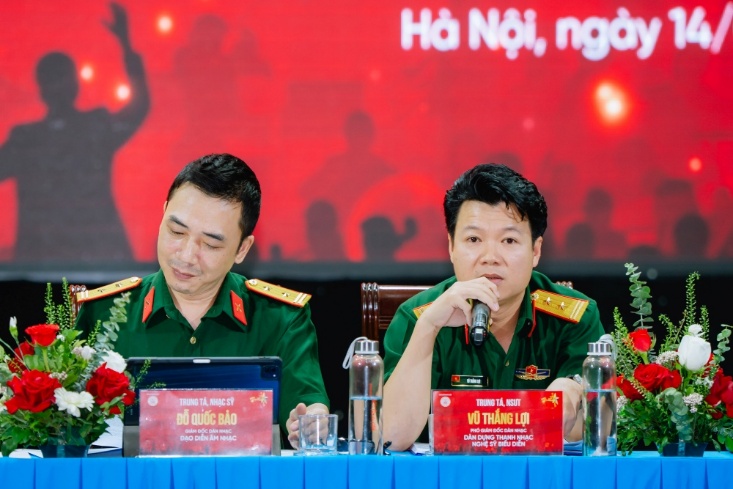 NSƯT Vũ Thắng Lợi là một trong những nghệ sĩ tham gia biểu diễn.
