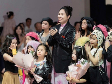 Thời trang - Vũ Lan Anh: Người cùng những "đại sứ" nhỏ tuổi kể chuyện văn hóa Việt
