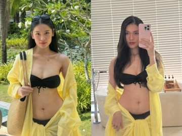 Á hậu Việt Nam tự nhận mình mặc bikini "nổi loạn", vóc dáng hiện tại khiến chị em nô nức "xin vía"
