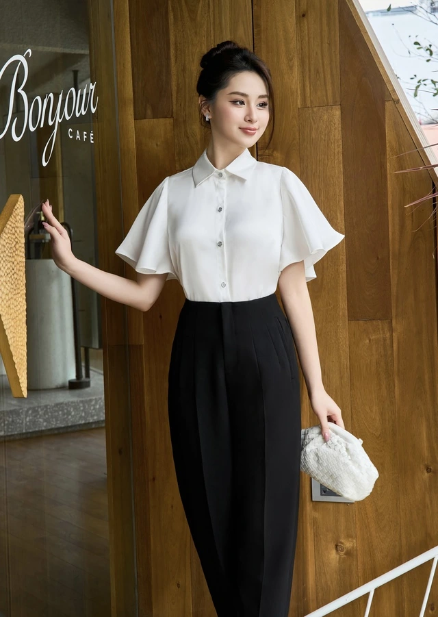 4 mẫu áo che bắp tay mỡ đáng sắm nhất mùa Hè, chống nắng tốt, diện kiểu gì cũng xinh - 9