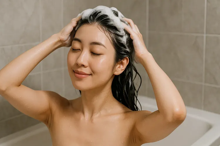 Gội đầu không chỉ cần chỉ chú ý tới thời điểm mà còn cần làm sạch đúng cách. 