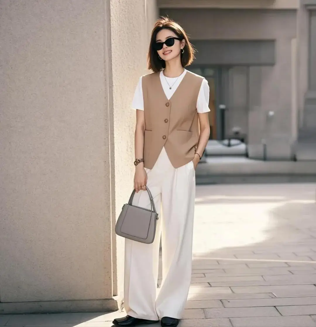 Chỉ cần 1 chiếc áo thun trắng trong tủ đồ, tôi phối ra gần chục kiểu sành điệu khiến ai cũng xin công thức - 7