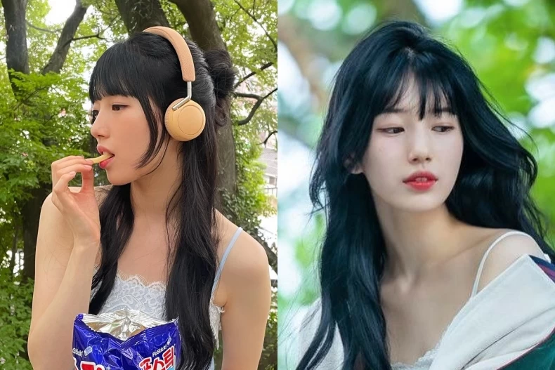 Đừng để khuôn mặt vuông cộng tuổi cho bạn, 10 kiểu tóc giúp nàng thu gọn mặt trong tích tắc - 7