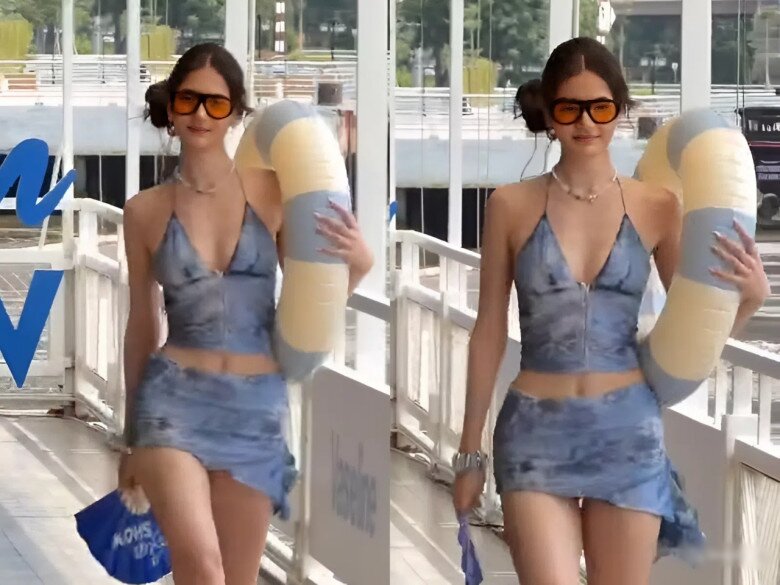 Thần thái cùng sự tự tin của cô nàng gen Z trên sàn catwalk được khen ngợi.