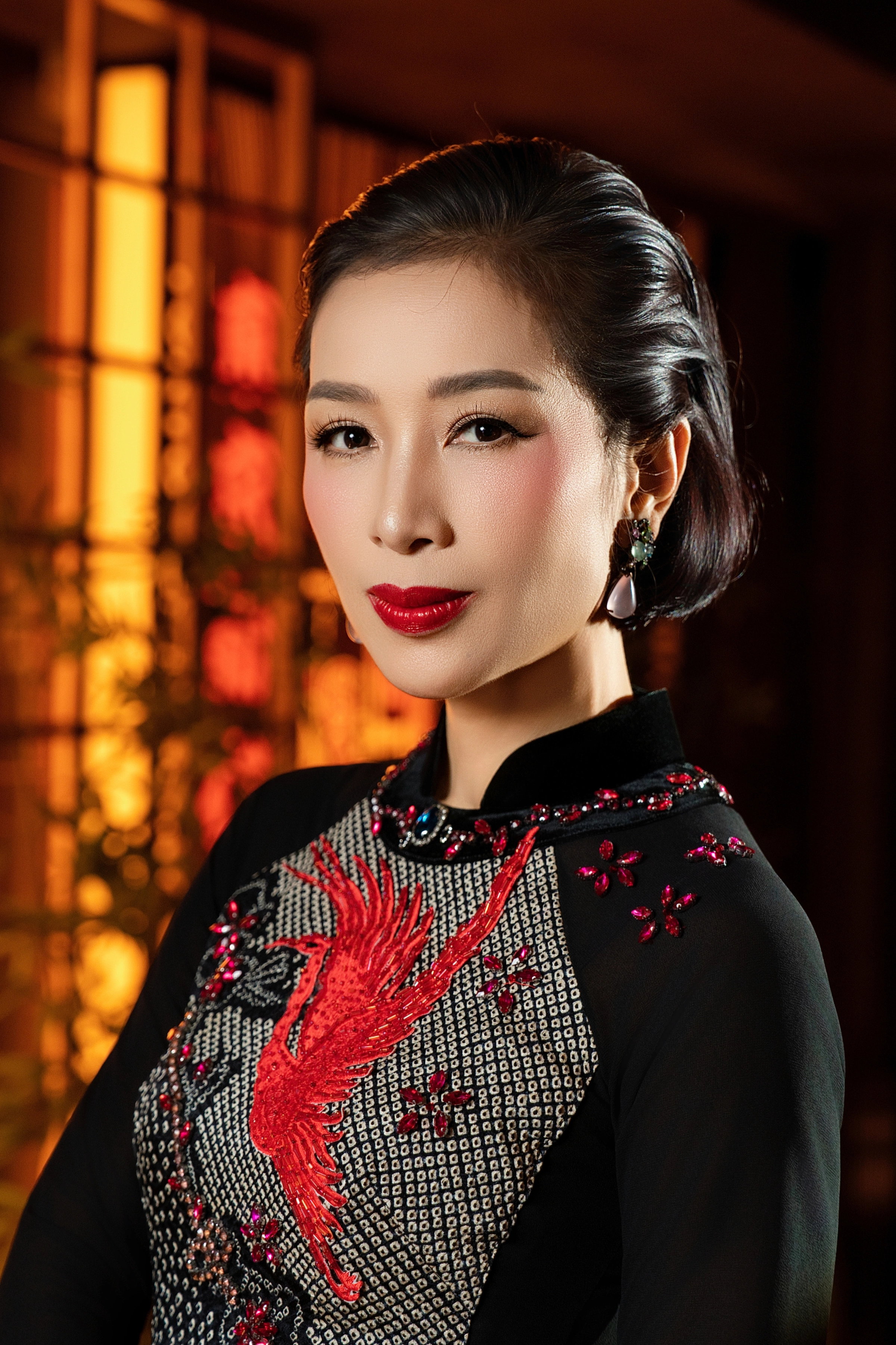 Người đẹp Nguyễn Thu Hương nhận làm mẫu ảnh gần đây. Vẻ đẹp của cô vẫn vẹn nguyên như ngày nào.