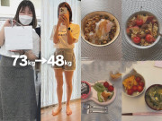 Đẹp - Cô gái Nhật “lột xác” ngoạn mục, giảm 25kg sau 6 tháng, hé lộ 5 chiến lược giảm cân khiến dân mạng rần rần