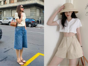 Thời trang - Kiểu quần short "chân ái" cho mùa Hè, sinh ra để giấu nhẹm đùi to, mặc lên vừa mát mẻ vừa "hack dáng" cực đỉnh