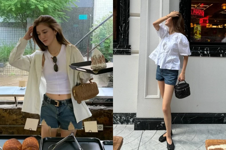 Mẹo chọn quần short denim tôn dáng, kéo chân: Nàng đùi to nên chú ý đến chi tiết này để trông thon gọn hơn - 1