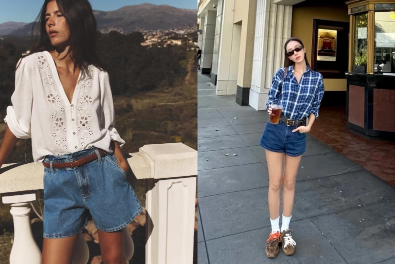 Mẹo chọn quần short denim tôn dáng, kéo chân: Nàng đùi to nên chú ý đến chi tiết này để trông thon gọn hơn - 2