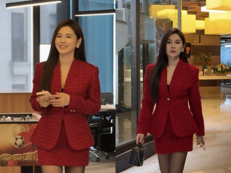 amp;#34;Nữ thần công sở” mới nổi của Vbiz mặc gì cũng tôn dáng, kéo chân, là amp;#34;sách giáo khoaamp;#34; phối đồ cho nàng văn phòng - 6