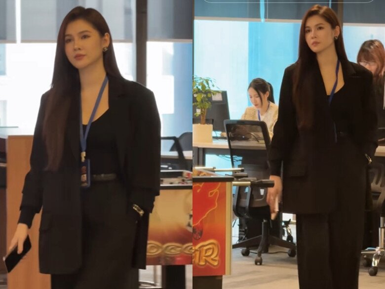 amp;#34;Nữ thần công sở” mới nổi của Vbiz mặc gì cũng tôn dáng, kéo chân, là amp;#34;sách giáo khoaamp;#34; phối đồ cho nàng văn phòng - 9