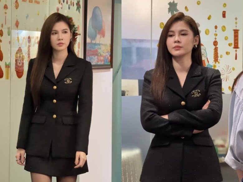 amp;#34;Nữ thần công sở” mới nổi của Vbiz mặc gì cũng tôn dáng, kéo chân, là amp;#34;sách giáo khoaamp;#34; phối đồ cho nàng văn phòng - 7