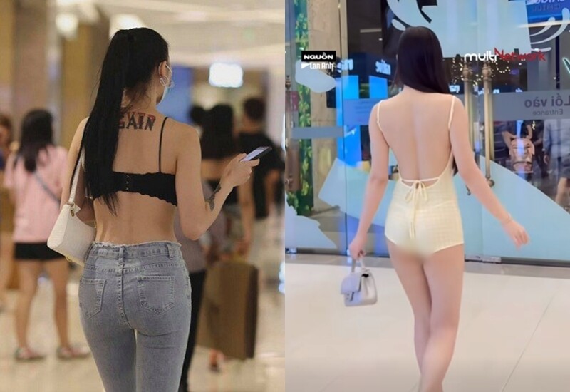 Giữa những ngày nắng nóng như đổ lửa, các trung tâm thương mại trở thành điểm đến lý tưởng để nhiều người tránh nóng. Vốn dĩ, đây là nơi quy tụ nhiều đối tượng nhưng một số cô gái trẻ diện trang phục hở hang quá mức, tạo cảm giác thiếu phù hợp ở nơi công cộng.