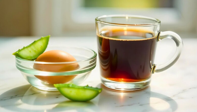 Ít người biết thêm thứ này vào trứng rồi đem ủ lên đầu giúp amp;#34;thải độcamp;#34; cho tóc, sau 1 tháng tóc mọc dày lại khỏe - 5