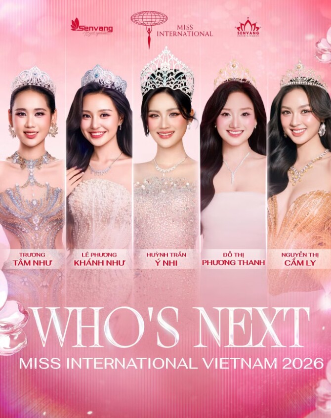 Người đẹp nào sẽ đại diện Việt Nam đi thi Miss International 2026?