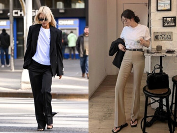 Sơ mi dần thất sủng, kiểu áo này là chân ái phối cùng quần âu, giúp chị em trẻ ra chục tuổi mà vẫn thanh lịch