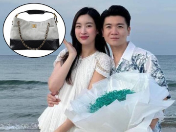 Thời trang - Đỗ Mỹ Linh được anh chồng tặng túi hiệu hàng hiếm gần 316 triệu đồng