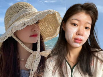 Thoa kem chống nắng, chị em áp dụng công thức "2 trước - 3 sau" vừa chặn tia UV vừa giữ collagen