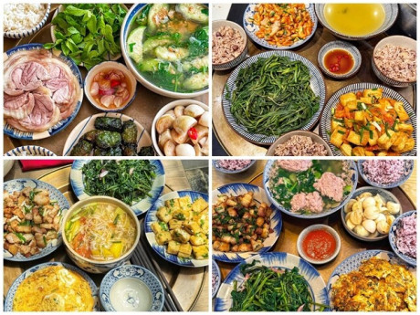 Mẹ đảm xinh đẹp gợi ý 25 mâm cơm nhà ngày hè cực ngon, ai bí món đừng bỏ qua nhé!