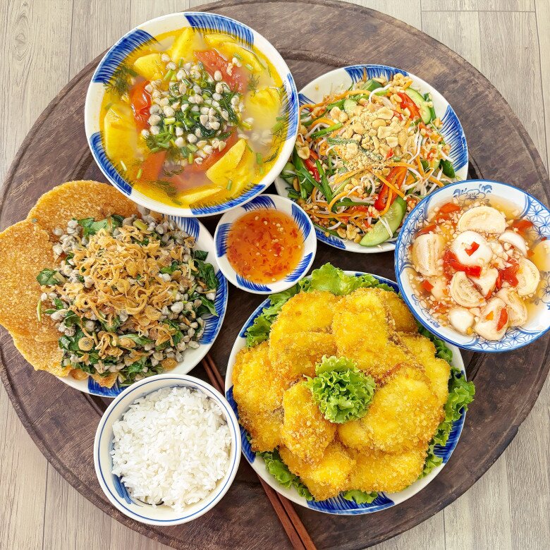 Cơm tối mùa hè siêu hấp dẫn.