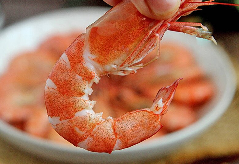 Luộc tôm đừng dùng hành, gừng để khử tanh, chỉ cần thêm mảnh này tôm đỏ đẹp, thơm nức - 5