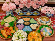 Bếp Eva - Tết Hàn thực 2026: Chị em chia sẻ các mâm cỗ bánh trôi, bánh chay đủ màu sắc đẹp mắt