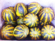 Bếp Eva - Mua dưa bở, thấy chỗ này có lông thì phải lấy ngay, quả nào cũng ngon ngọt không sợ thuốc sâu