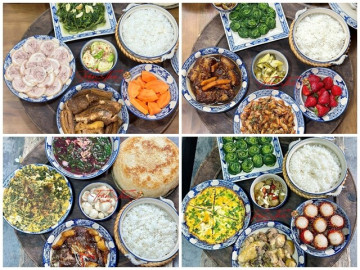 Định bắt trend nấu mâm cơm 50k nhưng mẹ đảm bị "vỡ trận", nhìn loạt cơm nhà ai cũng hiểu vì sao