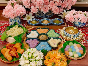 Bếp Eva - Tết Hàn thực 2026: Chị em chia sẻ các mâm cỗ bánh trôi, bánh chay đủ màu sắc đẹp mắt