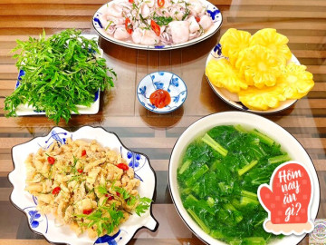 Bếp Eva - Hôm nay nấu gì: Cơm tối mùa hè 3 món cực ngon
