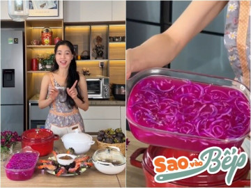 Bếp Eva - Bữa cơm "tím lịm tìm sim" của "Bà trùm quyền lực" làm Hà Kiều Anh và nhiều người thốt lên vì độc đáo