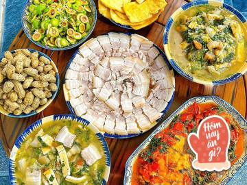 Hôm nay nấu gì: Cơm tối nhiều món tha hồ thưởng thức