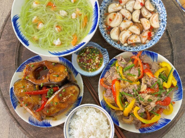 Bếp Eva - Hôm nay nấu gì: Bữa tối 4 món ngon cả nhà mê mẩn
