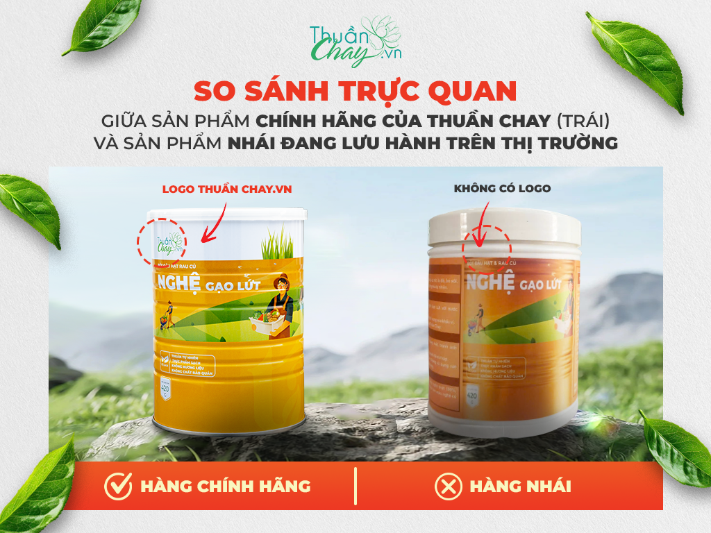 Hàng nhái xuất hiện tinh vi, dễ gây nhầm lẫn