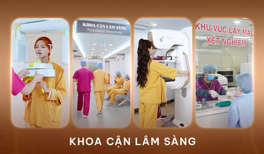 Khoa Cận lâm sàng hỗ trợ đánh giá tình trạng sức khỏe trước khi can thiệp thẩm mỹ