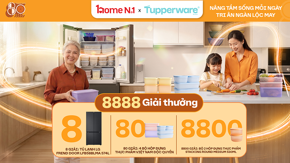 Cơ hội nhận ngay một trong 8.888 quà tặng tri ân khi sở hữu các bộ sản phẩm độc quyền.