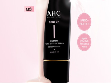 AHC Masters Tone Up “phủ sóng” với livestream và ưu đãi hấp dẫn trên Shopee