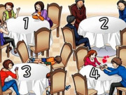 Eva tám - Trắc nghiệm tâm lý: Bạn không muốn ngồi chiếc bàn nào nhất?