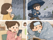 Eva tám - Trắc nghiệm tâm lý: Bạn sẽ làm gì khi chuẩn bị đi có hẹn thì trời mưa?