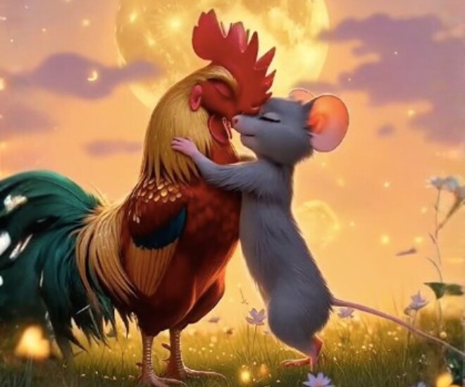 Con giáp Dậu và con giáp Tý còn được xem là cặp đôi có vận quý nhân khá tốt. Ảnh minh họa