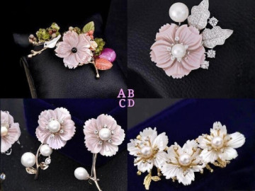 Eva tám - Trắc nghiệm tâm lý: Mẫu hoa đính ngọc trai nào thu hút bạn từ cái nhìn đầu tiên?