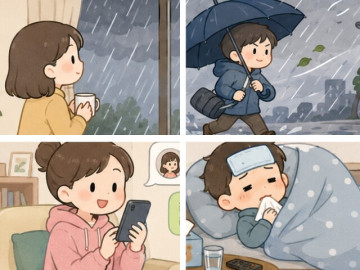 Eva tám - Trắc nghiệm tâm lý: Bạn sẽ làm gì khi chuẩn bị đi có hẹn thì trời mưa?